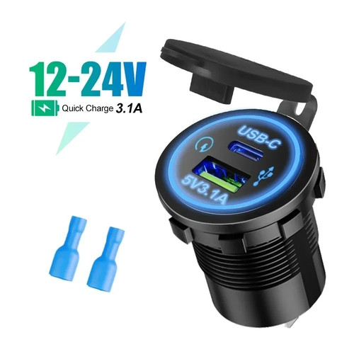 Presa usb accendisigari 12v - accendisigari,