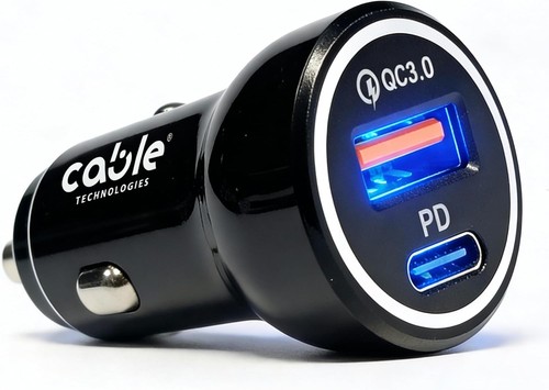 Caricatore auto usb - c, a