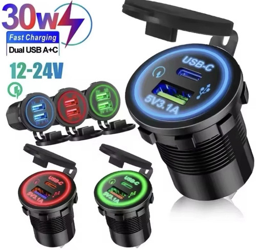 Presa usb accendi sigari - c,