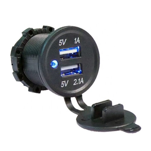 Presa usb accendisigari 24v - presa,