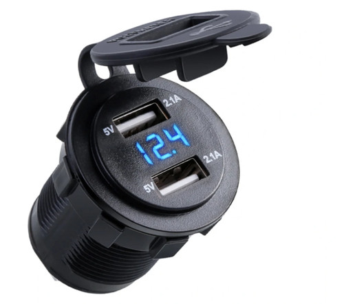 Caricabatterie auto usb - auto, 2