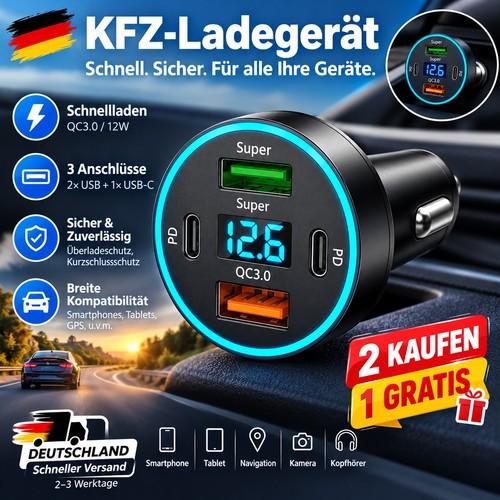 Accendisigari 2usb c - accendisigari, 2usb-c