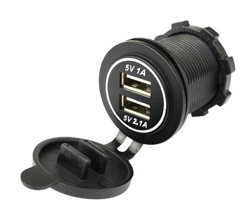 Presa usb accendisigari 12v - presa,